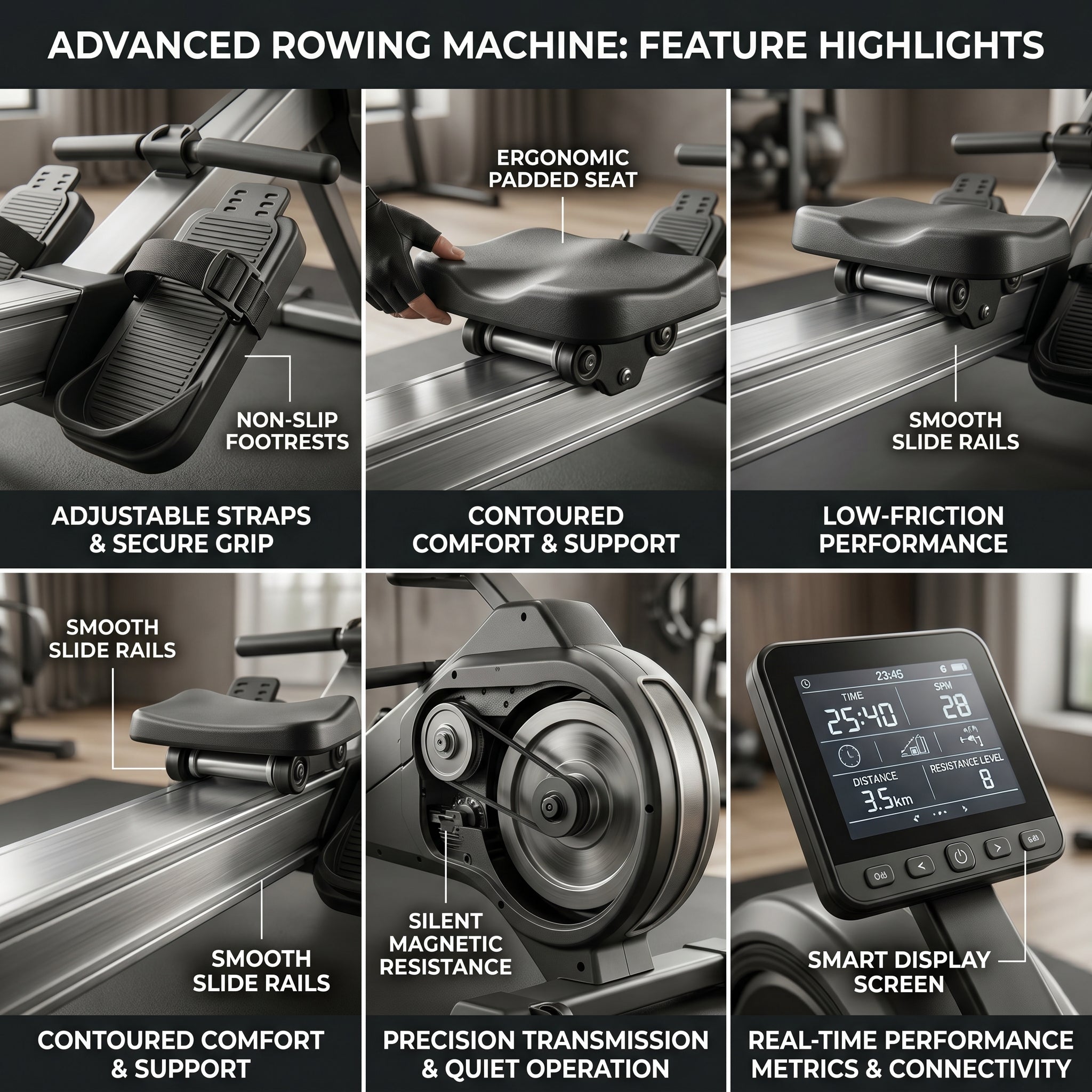 One Machine, Full Body Results | Home Rowing Machine