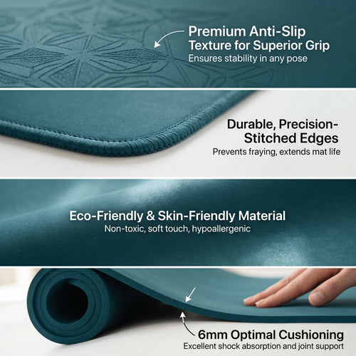 Comfort in Every Move | Premium Thick Non-Slip Yoga Mat
