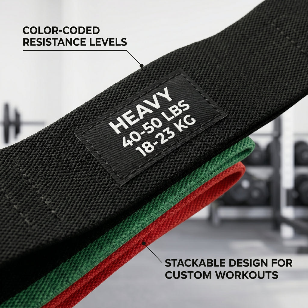 Train Anywhere | Premium Resistance Band Set for Full Body Fitness